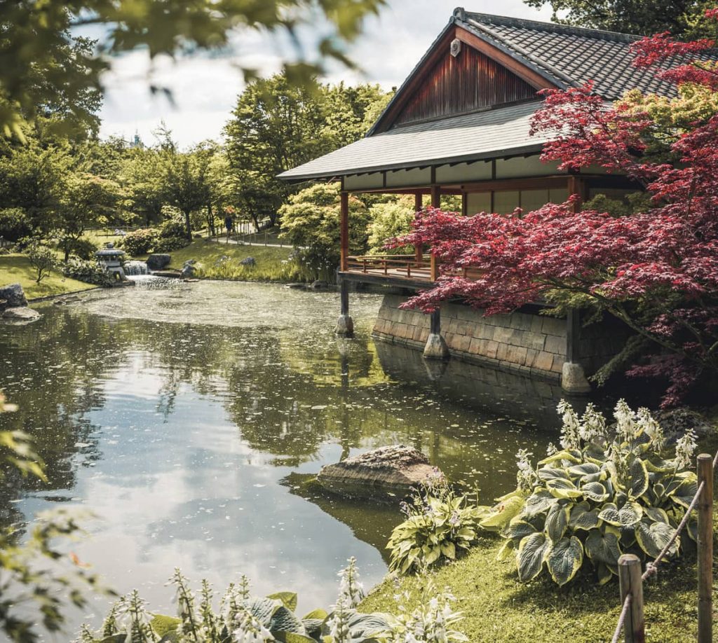 Japanese garden styles